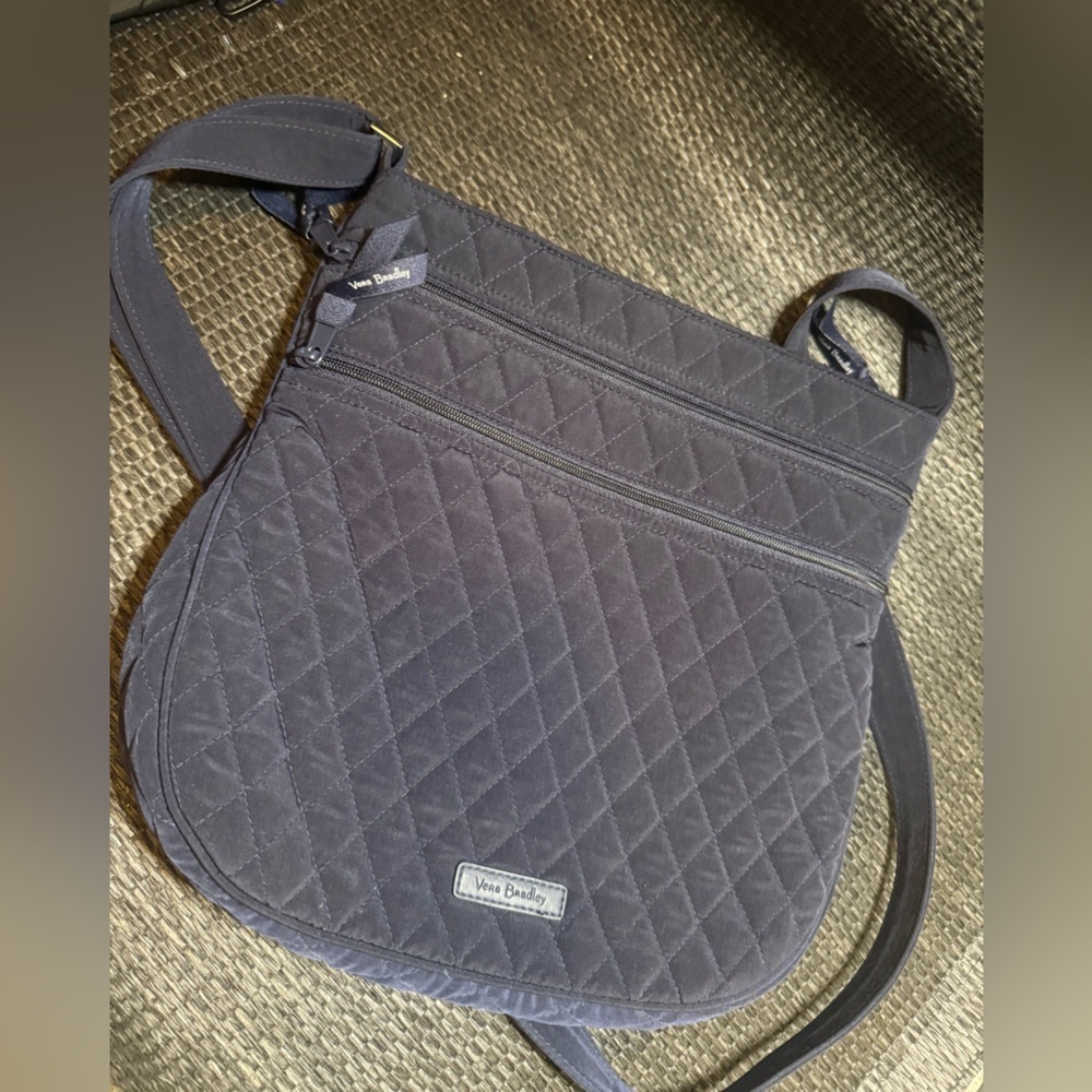 Vera Bradley Quilted Messenger Bag